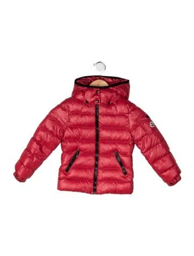 Pre-owned Moncler Babies' Down Coat In Red