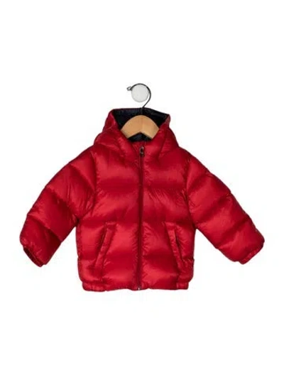 Pre-owned Moncler Babies' Down Coat In Red
