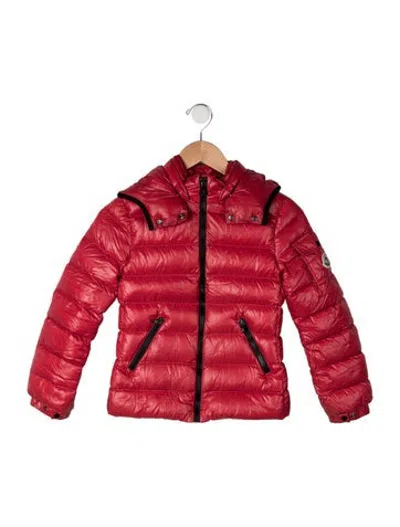 Pre-owned Moncler Kids' Down Coat In Red