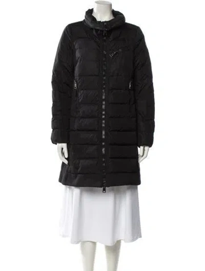 Pre-owned Moncler Down Down Coat In Black