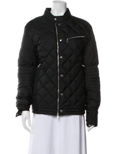 Pre-owned Moncler Down Down Coat In Black