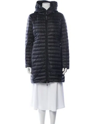 Pre-owned Moncler Down Down Coat In Black