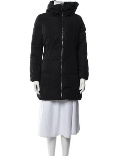 Pre-owned Moncler Down Down Coat In Blue