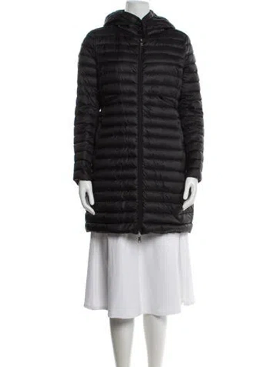 Pre-owned Moncler Down Down Coat In Gray