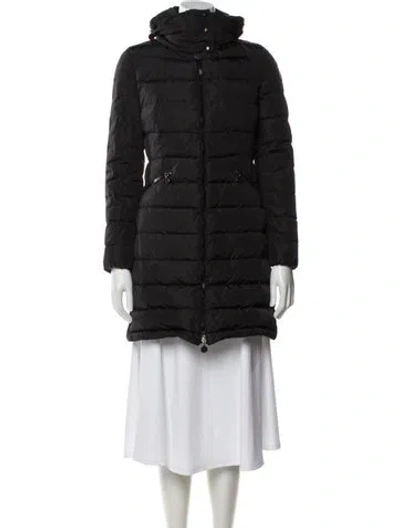 Pre-owned Moncler Down Down Coat In Gray