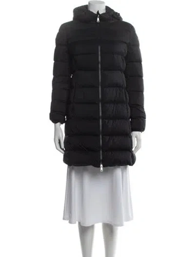 Pre-owned Moncler Down Down Coat In Gray