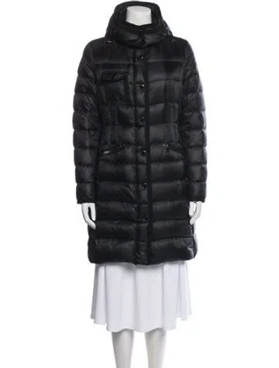 Pre-owned Moncler Down Down Coat W/ Tags In Black