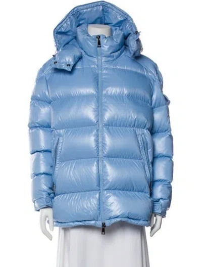 Pre-owned Moncler Down Down Jacket In Blue