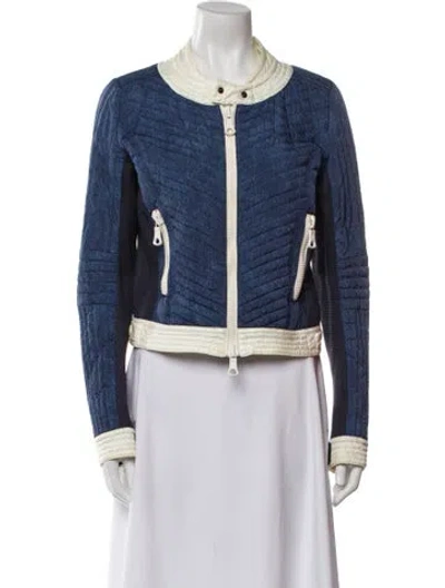 Pre-owned Moncler Down Down Jacket In Blue