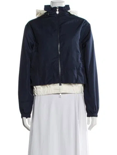 Pre-owned Moncler Down Down Jacket In Blue