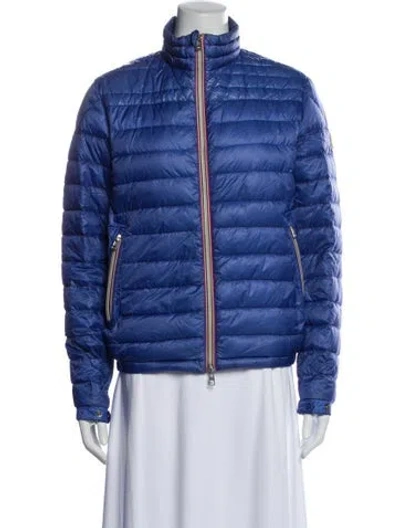 Pre-owned Moncler Down Down Jacket In Blue