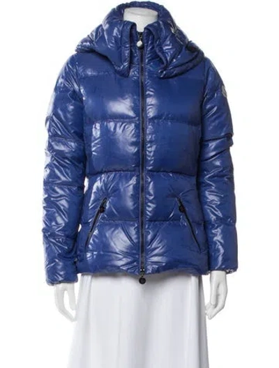 Pre-owned Moncler Down Down Jacket In Blue