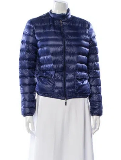 Pre-owned Moncler Down Down Jacket In Blue