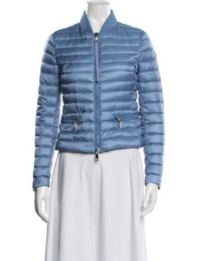 Pre-owned Moncler Down Down Jacket In Blue