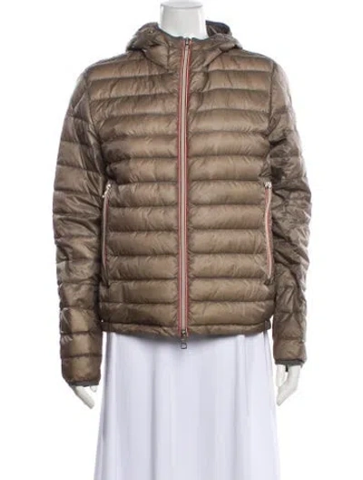 Pre-owned Moncler Down Down Jacket In Gray
