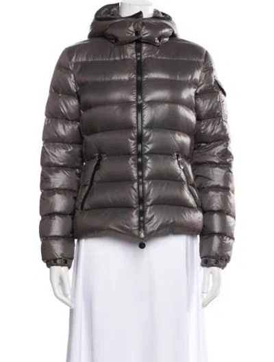 Pre-owned Moncler Down Down Jacket In Gray