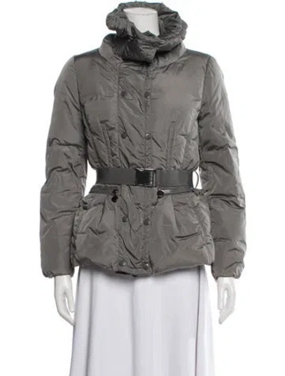 Pre-owned Moncler Down Down Jacket In Gray