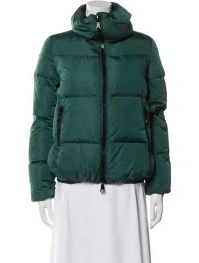 Pre-owned Moncler Down Down Jacket In Green