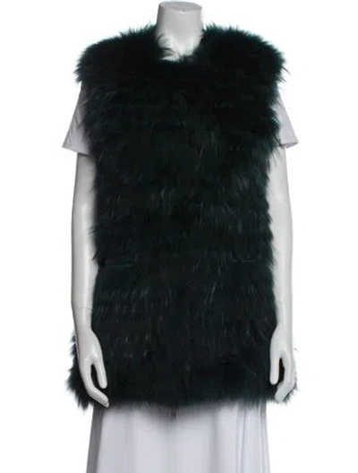 Pre-owned Moncler Down Down Jacket In Green