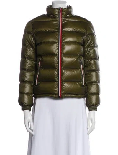 Pre-owned Moncler Down Down Jacket In Green