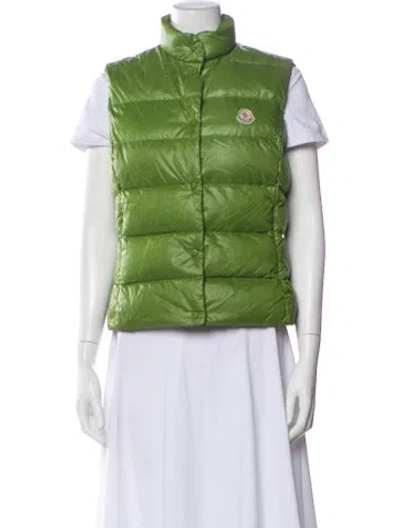 Pre-owned Moncler Down Down Jacket In Green