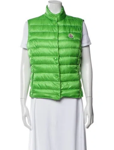 Pre-owned Moncler Down Down Jacket In Green