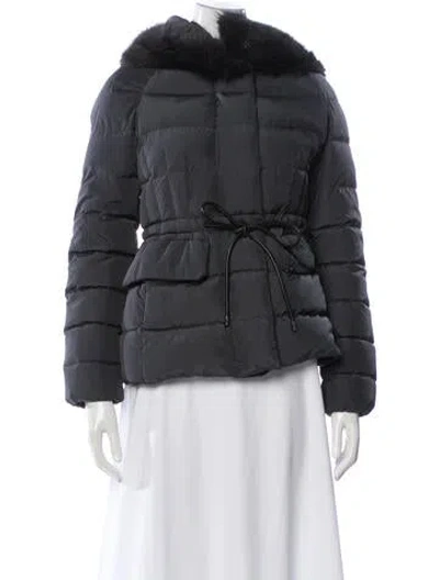 Pre-owned Moncler Down Down Jacket In Grey