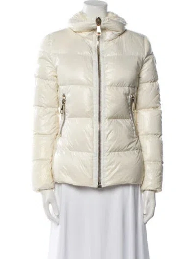 Pre-owned Moncler Down Down Jacket In Neutral