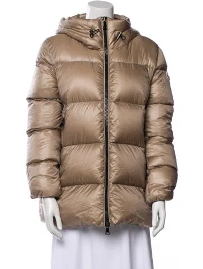 Pre-owned Moncler Down Down Jacket In Neutral