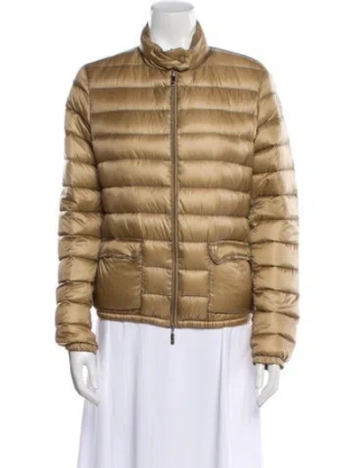 Pre-owned Moncler Down Down Jacket In Neutral