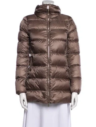 Pre-owned Moncler Down Down Jacket In Neutral