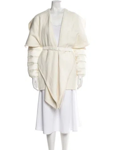 Pre-owned Moncler Down Down Jacket In Neutral