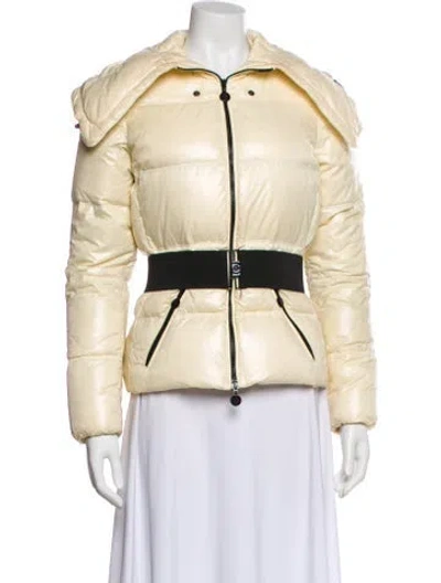 Pre-owned Moncler Down Down Jacket In Neutral