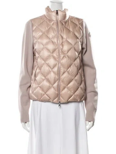 Pre-owned Moncler Down Down Jacket In Neutral
