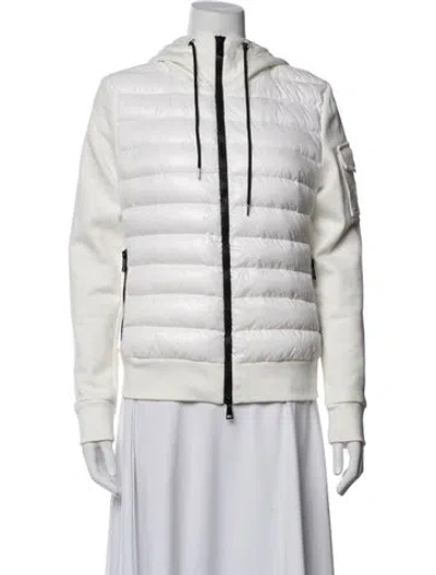 Pre-owned Moncler Down Down Jacket In Neutrals