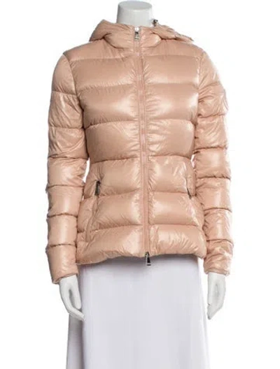 Pre-owned Moncler Down Down Jacket In Pink