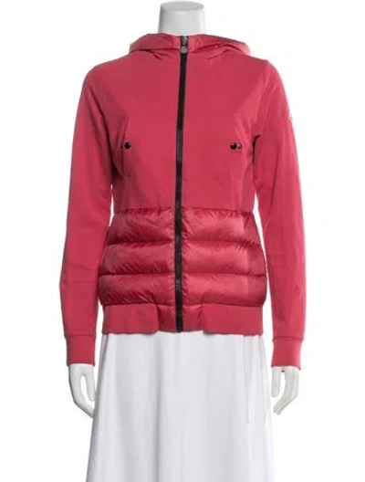 Pre-owned Moncler Down Down Jacket In Pink