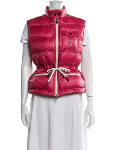 Pre-owned Moncler Down Down Jacket In Pink