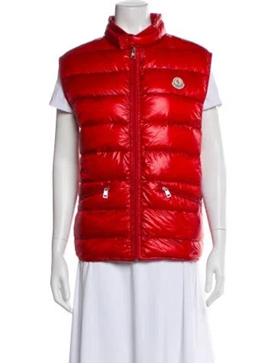 Pre-owned Moncler Down Down Jacket In Red