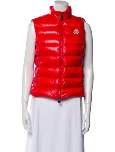 Pre-owned Moncler Down Down Jacket In Red
