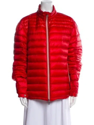 Pre-owned Moncler Down Down Jacket In Red