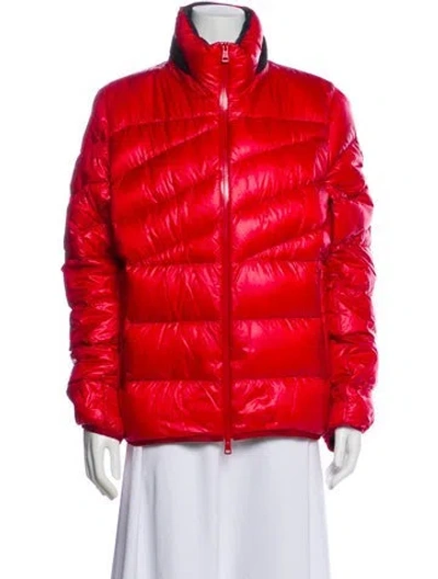 Pre-owned Moncler Down Down Jacket In Red