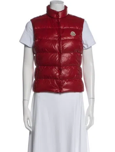 Pre-owned Moncler Down Down Jacket In Red