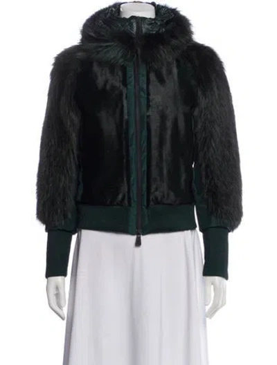 Pre-owned Moncler Down Down Jacket W/ Tags In Green