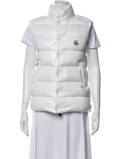 Pre-owned Moncler Down Down Jacket In White