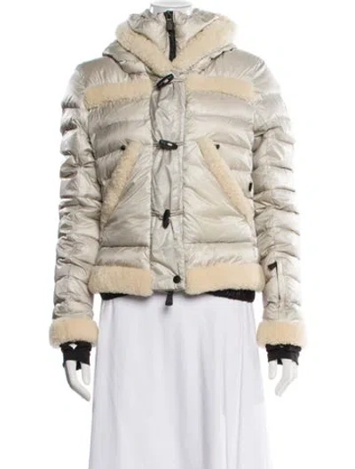 Pre-owned Moncler Down Down Jacket In White