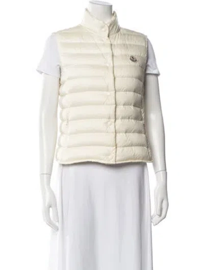 Pre-owned Moncler Down Down Jacket In White