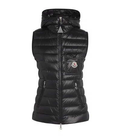 Moncler Down-filled Glygos Puffer Vest In Black