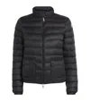 Moncler Lans Quilted Padded Shell Down Jacket In Black