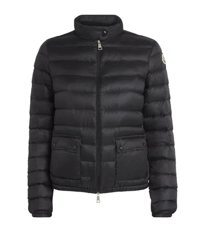 Moncler Womens Lans Packable Short Down Jacket In Brown